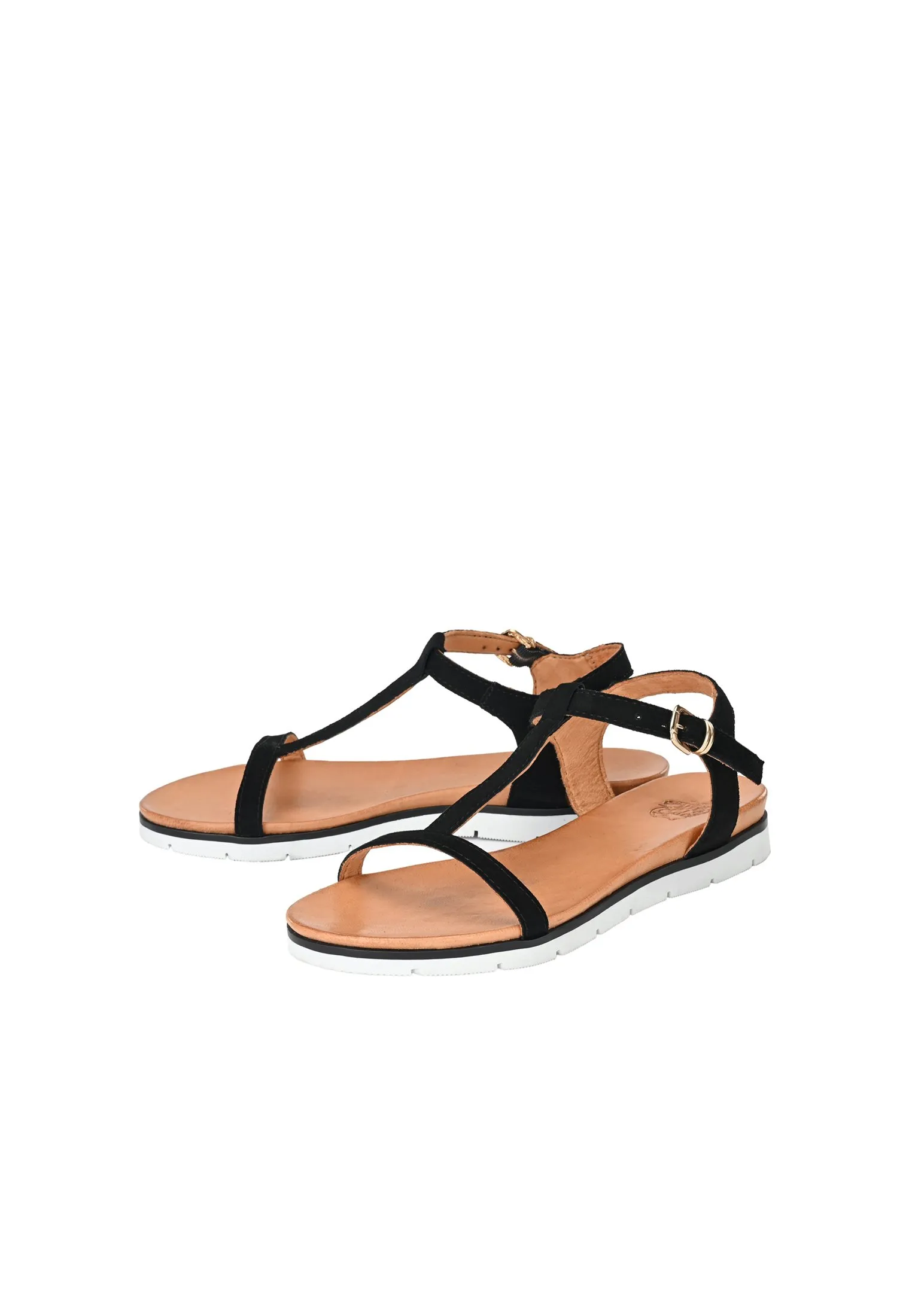 Black Strappy Sandals