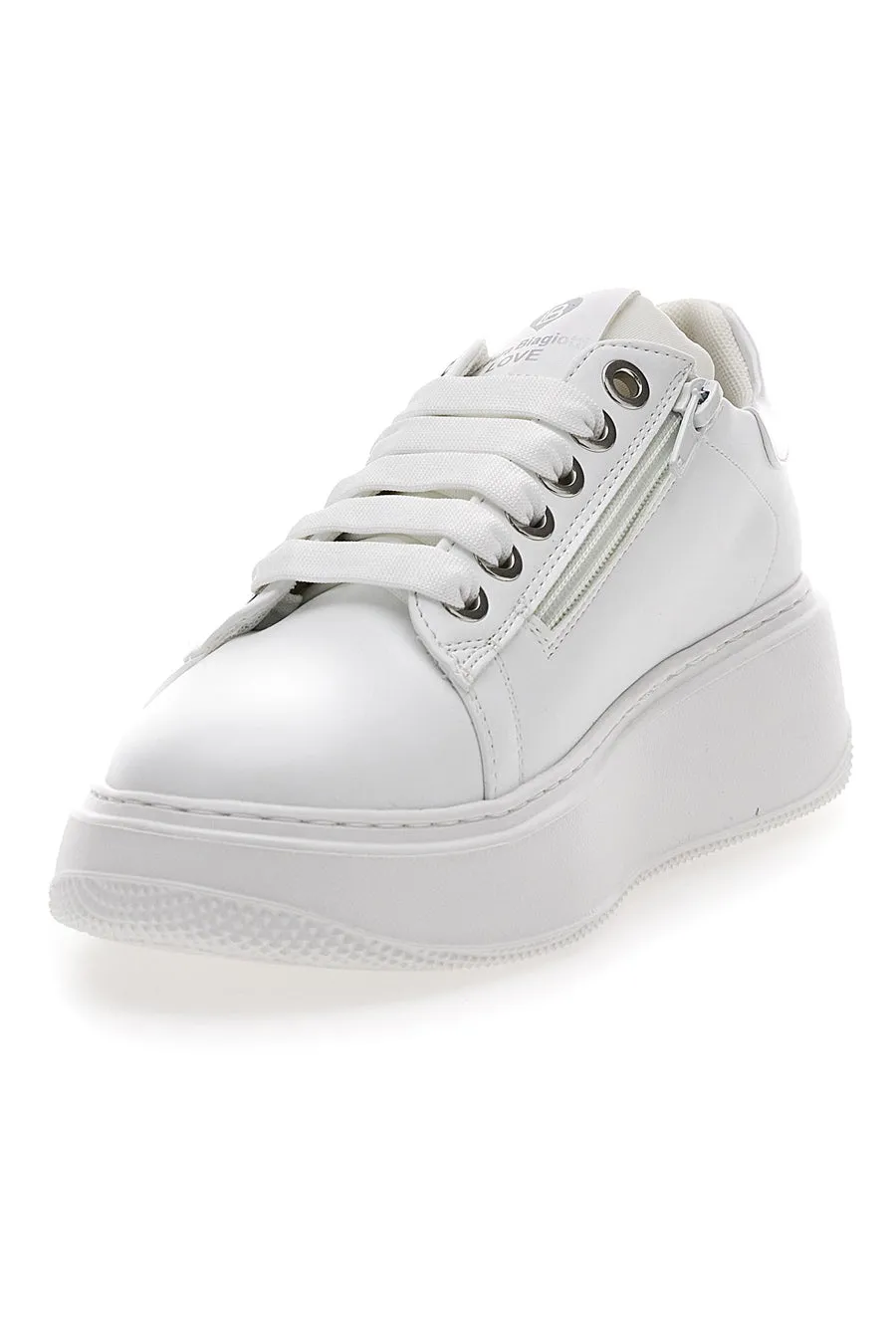 Laura Biagiotti White Platform Sneakers 93969394