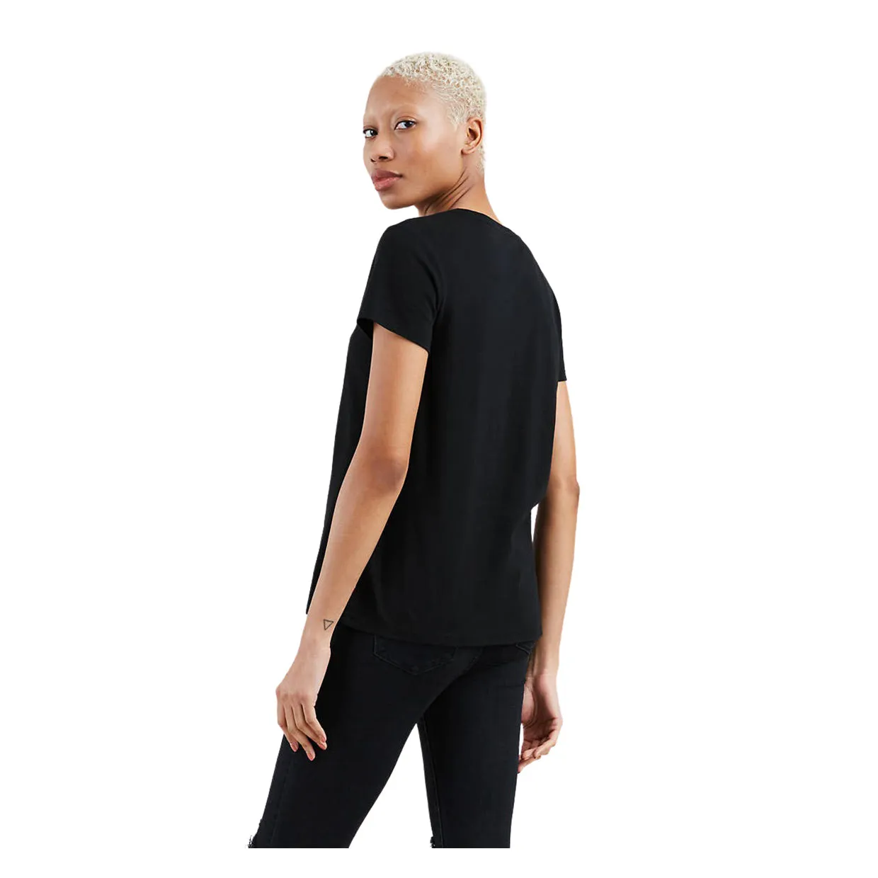 Levi's Perfect Black/Silver Women's T-shirt
