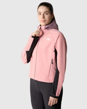 The North Face Giacca Con Cappuccio Softshell Nero Donna